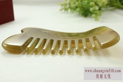 牛角梳怎么清洗