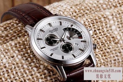 casio手表怎么看型号