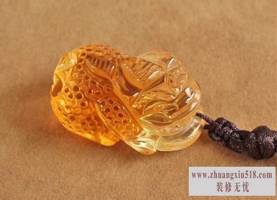 黄水晶貔貅多少钱