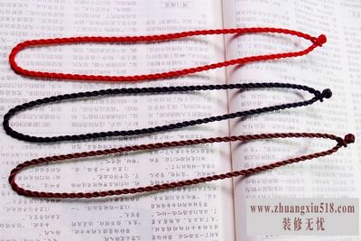 吊坠绳编法