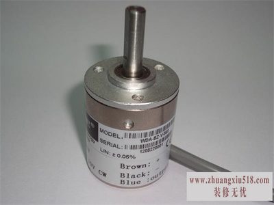 角位移传感器安装