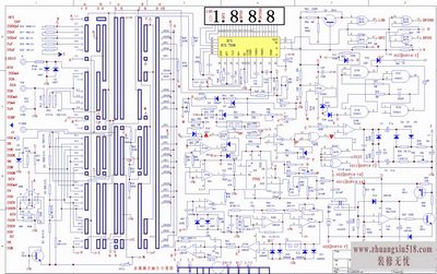 数字万用表电路图