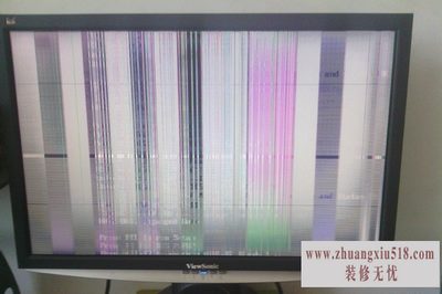 电脑花屏是什么原因
