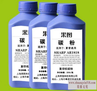 复印机碳粉安装