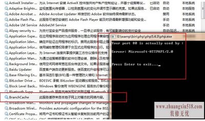 80端口被占用