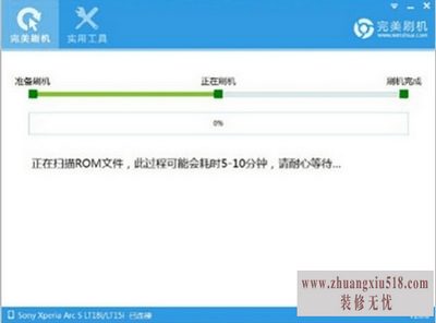 索尼lt18i刷机教程