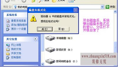 u盘未被格式化