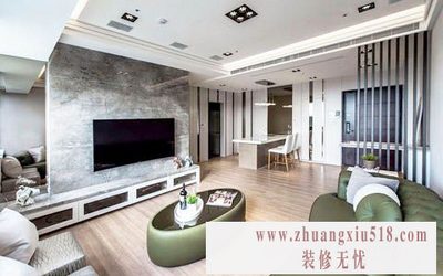 现代简约风格电视墙
